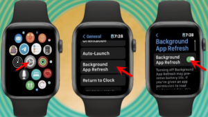 why does my apple watch battery drain so fast overnight 4– App Refreshing Disabled Background